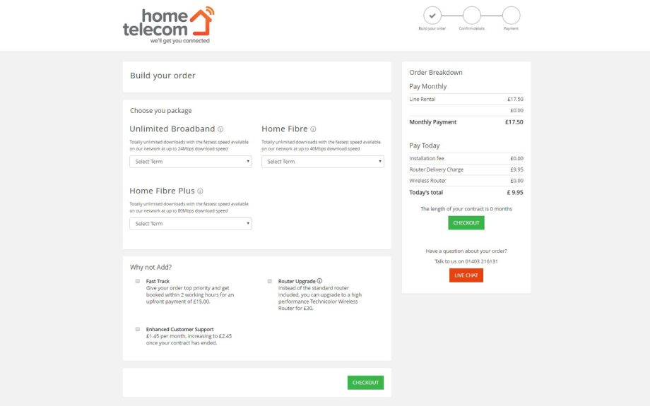 Rebuilding an Ecommerce site to simplify the checkout process and improve sign-up conversion rates